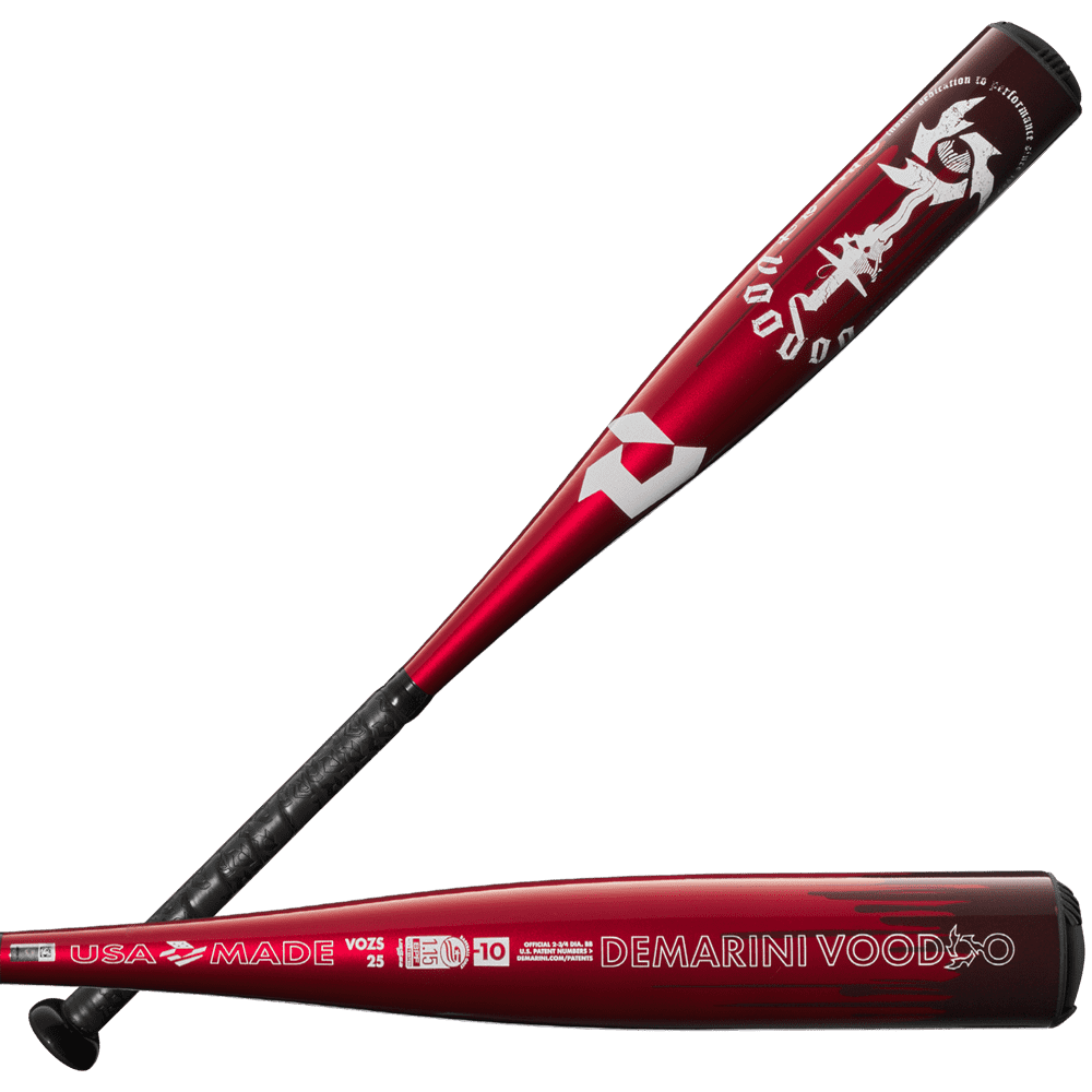 Demarini 2025 Voodo one (-10) Usssa Bat Wbd2538010 - Black Cardinal