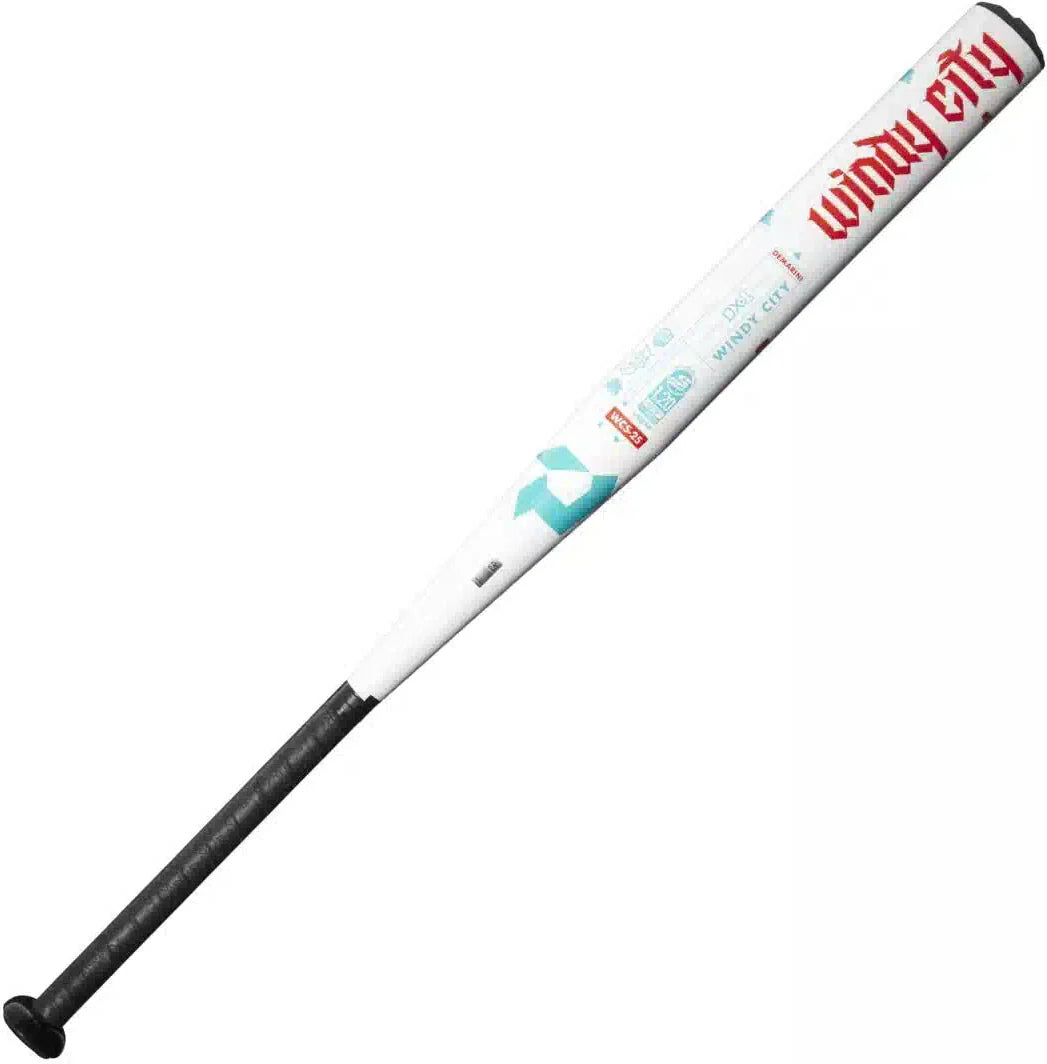 Demarini 2025 Windy City Slowpitch Softball Bat Wbd2521010 - Black White Orange
