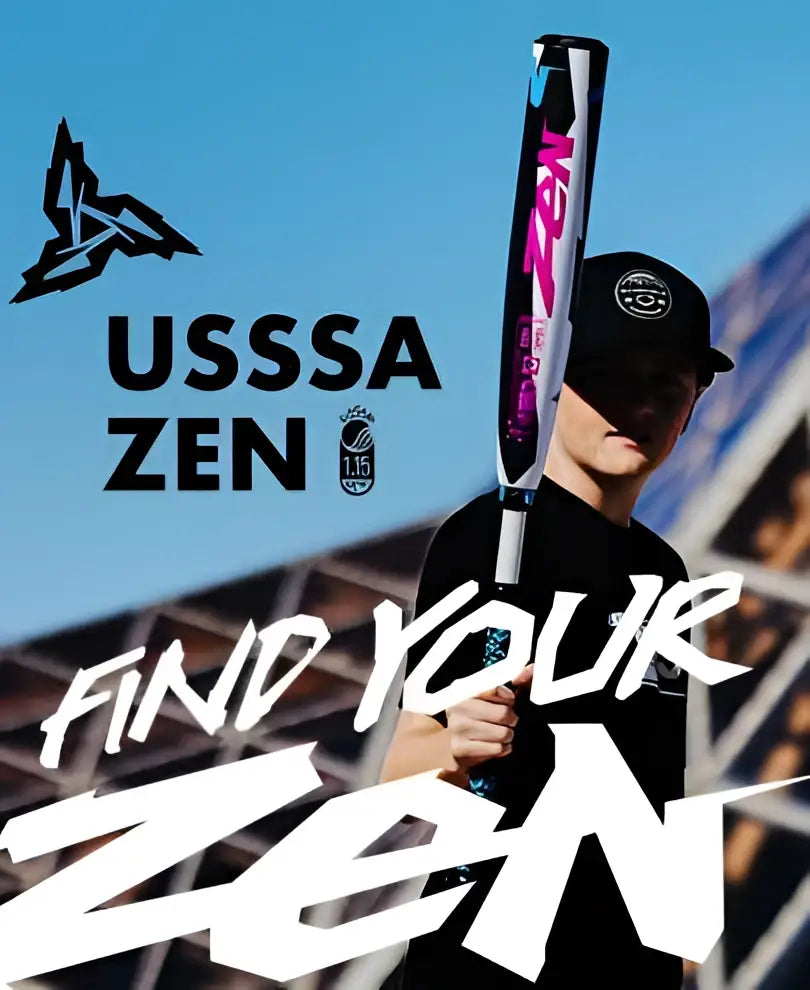 Demarini 2025 Zen (-10) Usssa Bat Wbd2532010 - Black White