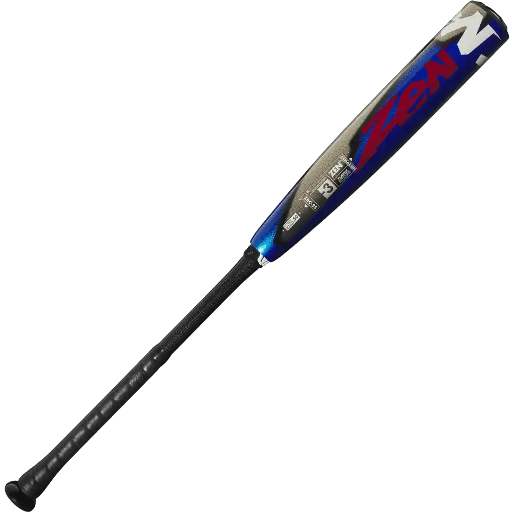 Demarini 2025 Zen (-3) Bbcor Bat Wbd2525010 - Black Blue Red