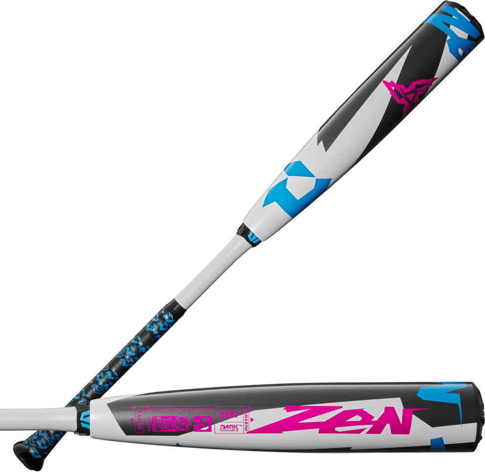 Demarini 2025 Zen (-5) Usssa Bat Wbd2534010 - Black White