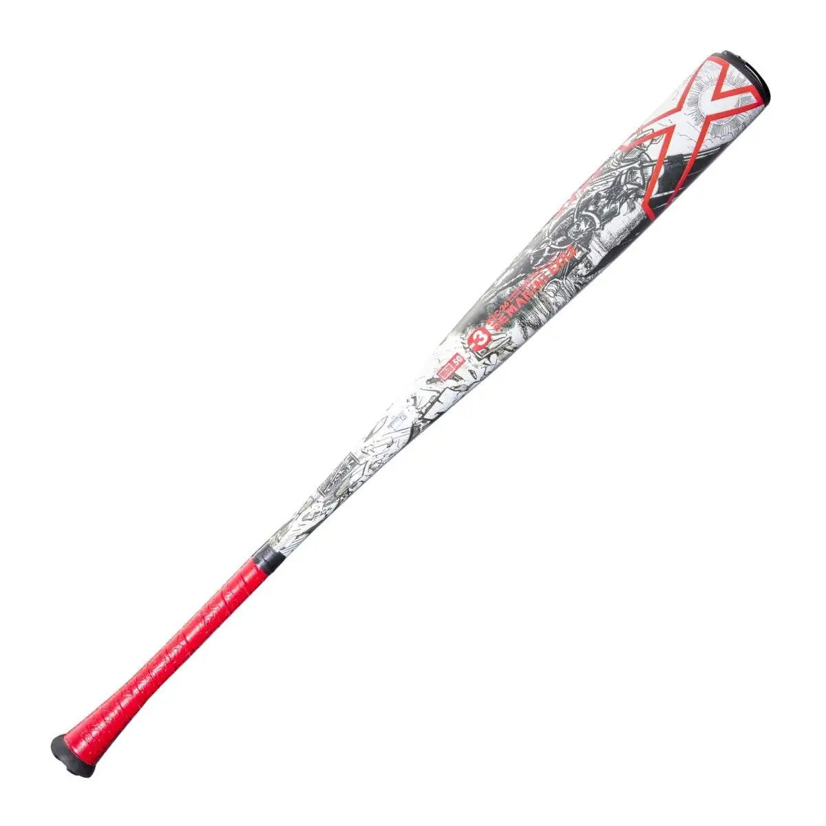 Demarini 2026 Exile (-3) Bbcor Bat Wbd2589010 - Red White Black