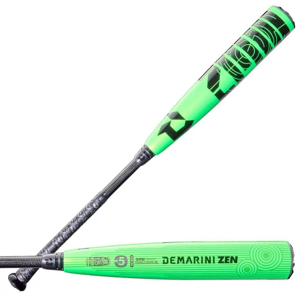 Demarini 2026 Zen (-5) Usssa Bat Wbd2593010 - Green Black