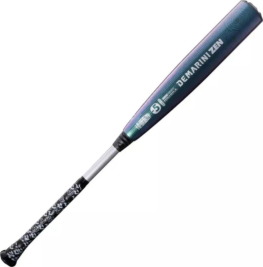 Demarini 2026 Zen Oil Slick (-5) 2 3/4’’ Usssa Baseball Bat Wbd2657010 - Blue purple white