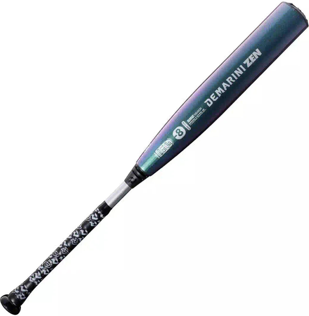 Demarini 2026 Zen Oil Slick (-8) 2 3/4’’ Usssa Baseball Bat Wbd2656010 - Blue purple white