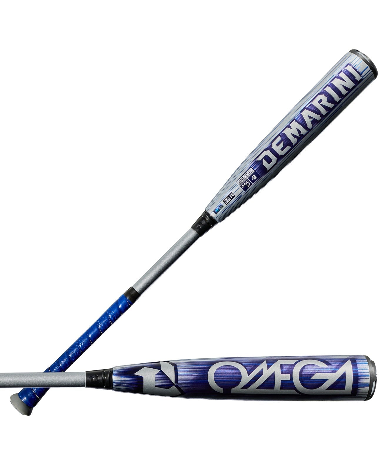 Demarini 2027 Omega (-3) Bbcor Bat Wbd2702010 - Black Dark Gray