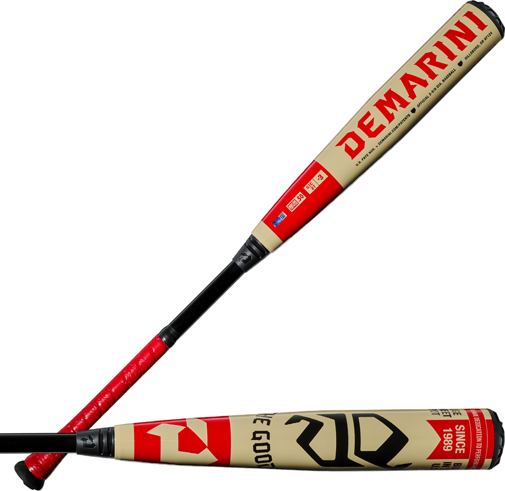 Demarini 2027 the Goods (-3) Bbcor Bat Wbd2703010 - Red Black White