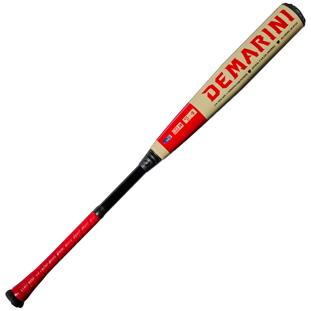 Demarini 2027 the Goods (-3) Bbcor Bat Wbd2703010 - Red Black White