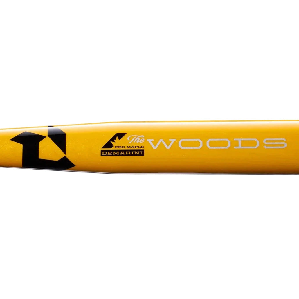 Demarini 2027 the Woods Maple Wood Composite Bbcor Baseball Bat Wbd2723010 - Gold Black