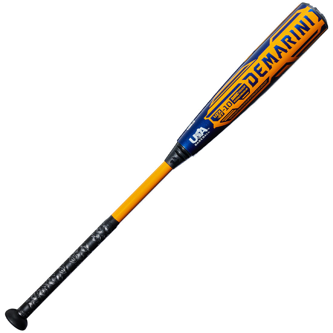 Demarini 2027 Zen -10 Usa Approved Bat Wbd2717010 - Black Orange Navy