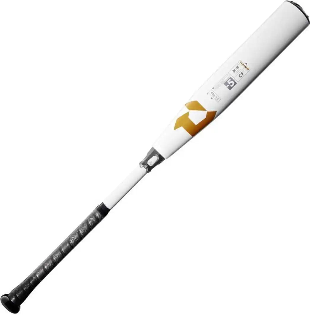 Demarini Cf (-5) Usssa Bat Wtdxcb5-22 - White Orange Gold