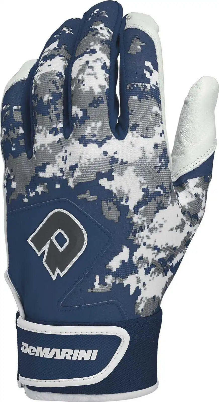 Demarini Digi Camo Ii Adult Batting Gloves - Navy