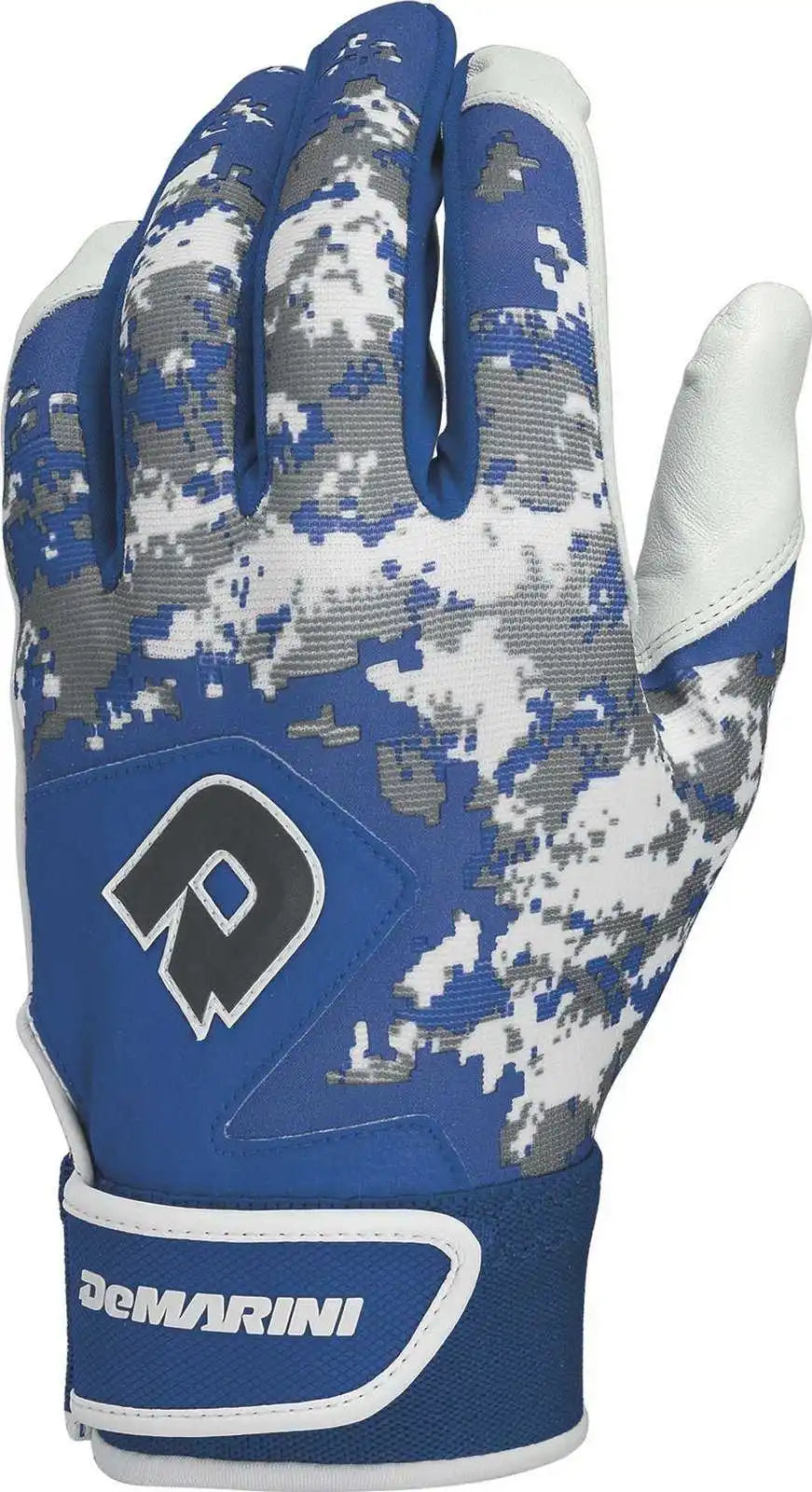 Demarini Digi Camo Ii Adult Batting Gloves - Royal
