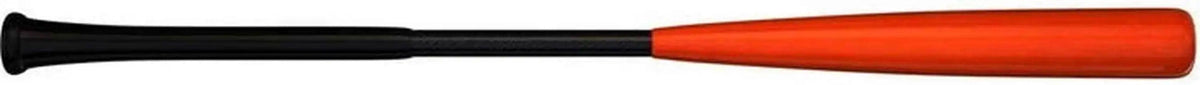 Demarini Fungodelic Pro Maple Wood Composite Fungo Bat - Black Orange - 35’’