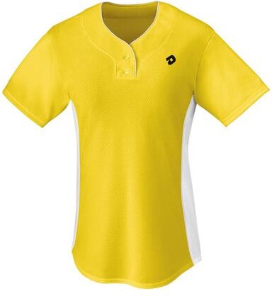 Demarini Girl’s T600 2-button Jersey Wtd5500lg - Light Gold