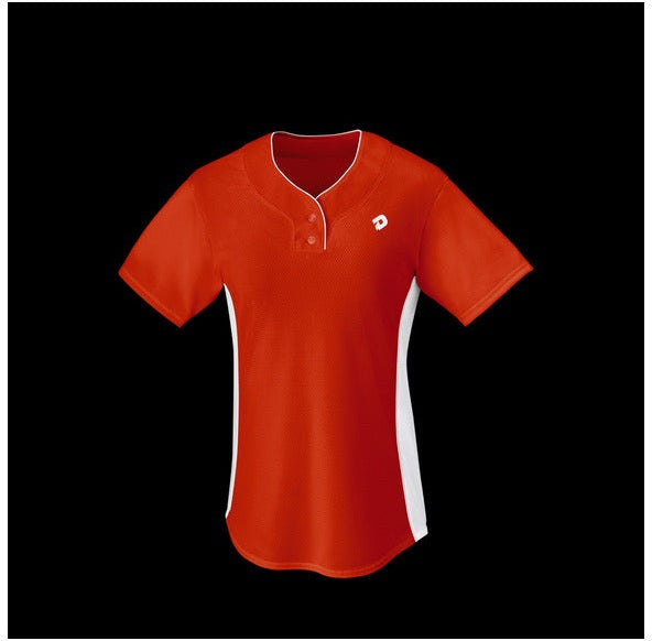 Demarini Girl’s T600 2-button Jersey Wtd5500or - Orange