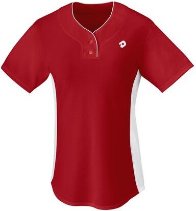 Demarini Girl’s T600 2-button Jersey Wtd5500sc - Scarlet