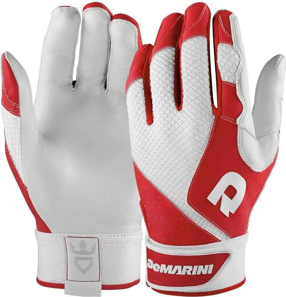 Demarini Phantom Adult Batting Gloves - Scarlet
