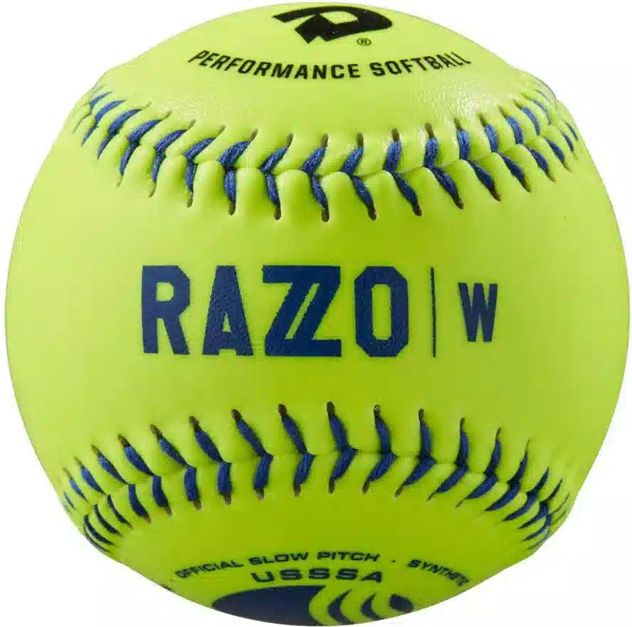 Demarini Razzo w Synth 11’’ Yellow Usssa Wtdrzws11- Dozen - Yellow / 11