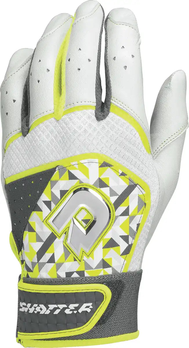Demarini Shatter Adult Batting Gloves - Optic Print
