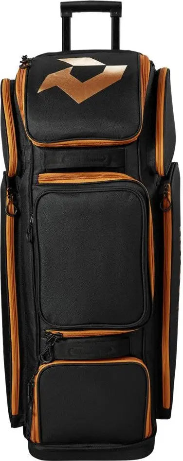 Demarini Special Ops V2 Baseball Softball Wheeled Bag - Black Copper