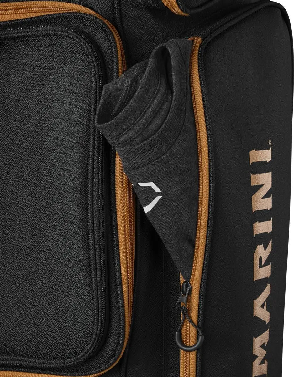Demarini Special Ops V2 Baseball Softball Wheeled Bag - Black Copper