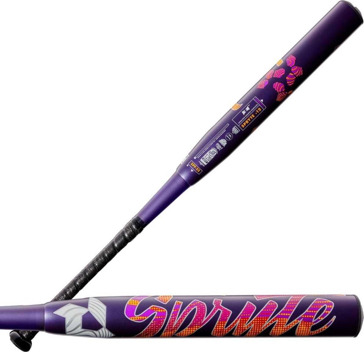 Demarini Spryte (-12) Fastpitch Bat - Black Purple