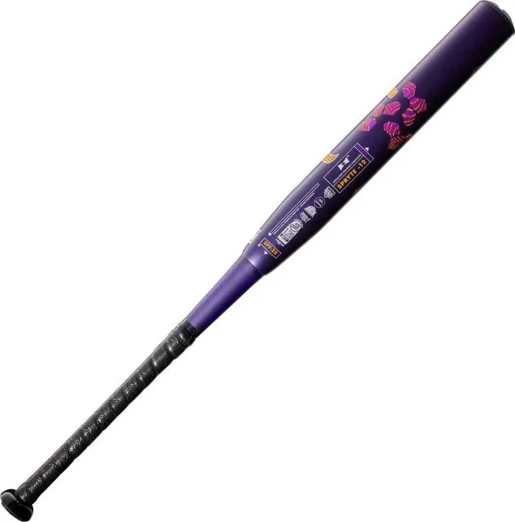 Demarini Spryte (-12) Fastpitch Bat - Black Purple