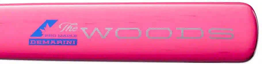 Demarini the Woods Composite (-3) Bbcor Baseball Bat Wbd2640010 - Mint Hot Pink