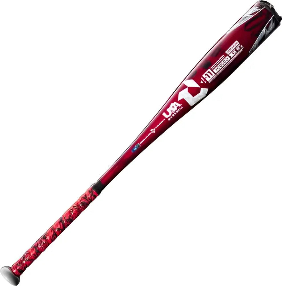 Demarini Voodoo one Usa Baseball Bat (-11) Wbd2360010 - Red Maroon