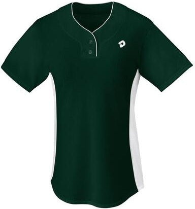 Demarini Women’s T600 2-button Jersey Wtd4500dg - Dark Green