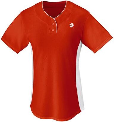 Demarini Women’s T600 2-button Jersey Wtd4500or - Orange