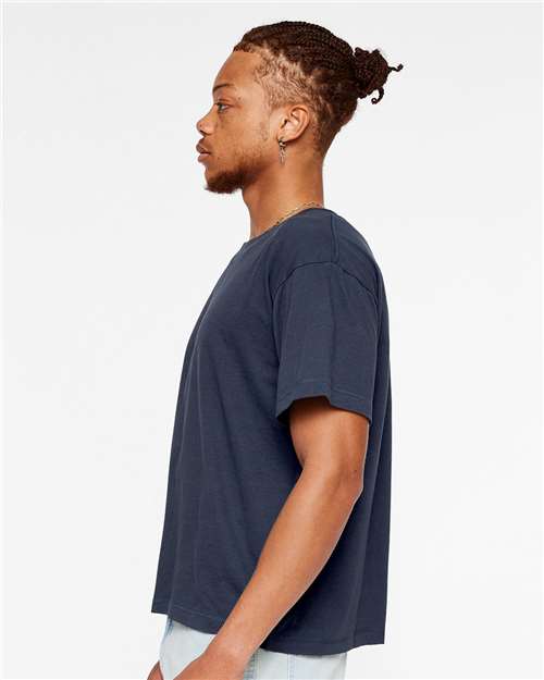 Denim Relaxed Crew Tee - 3520