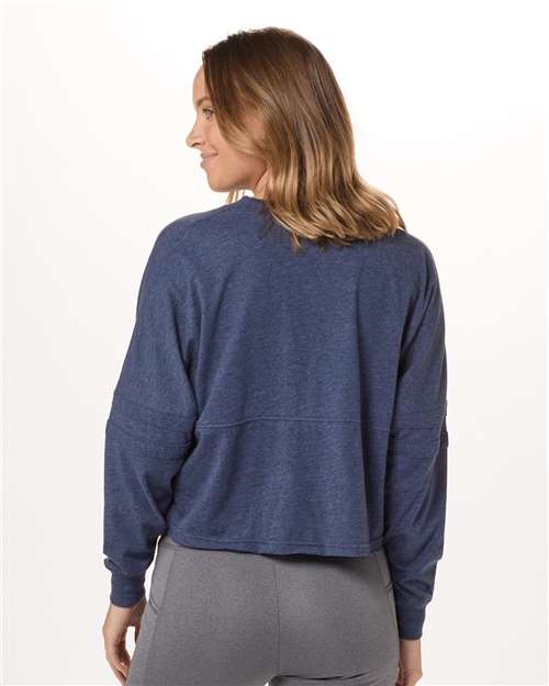 Denim Women&#39;s Crop Retro Jesery - BW3515