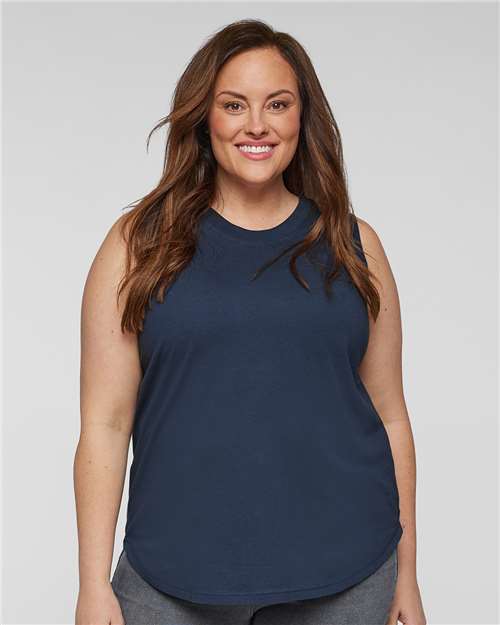 Denim Women's Curvy Relaxed Fine Jersey Tank - 3892