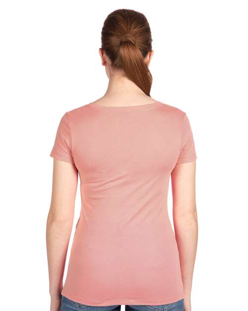 Desert Pink Women&#39;s Ideal V-Neck T-Shirt - 1540