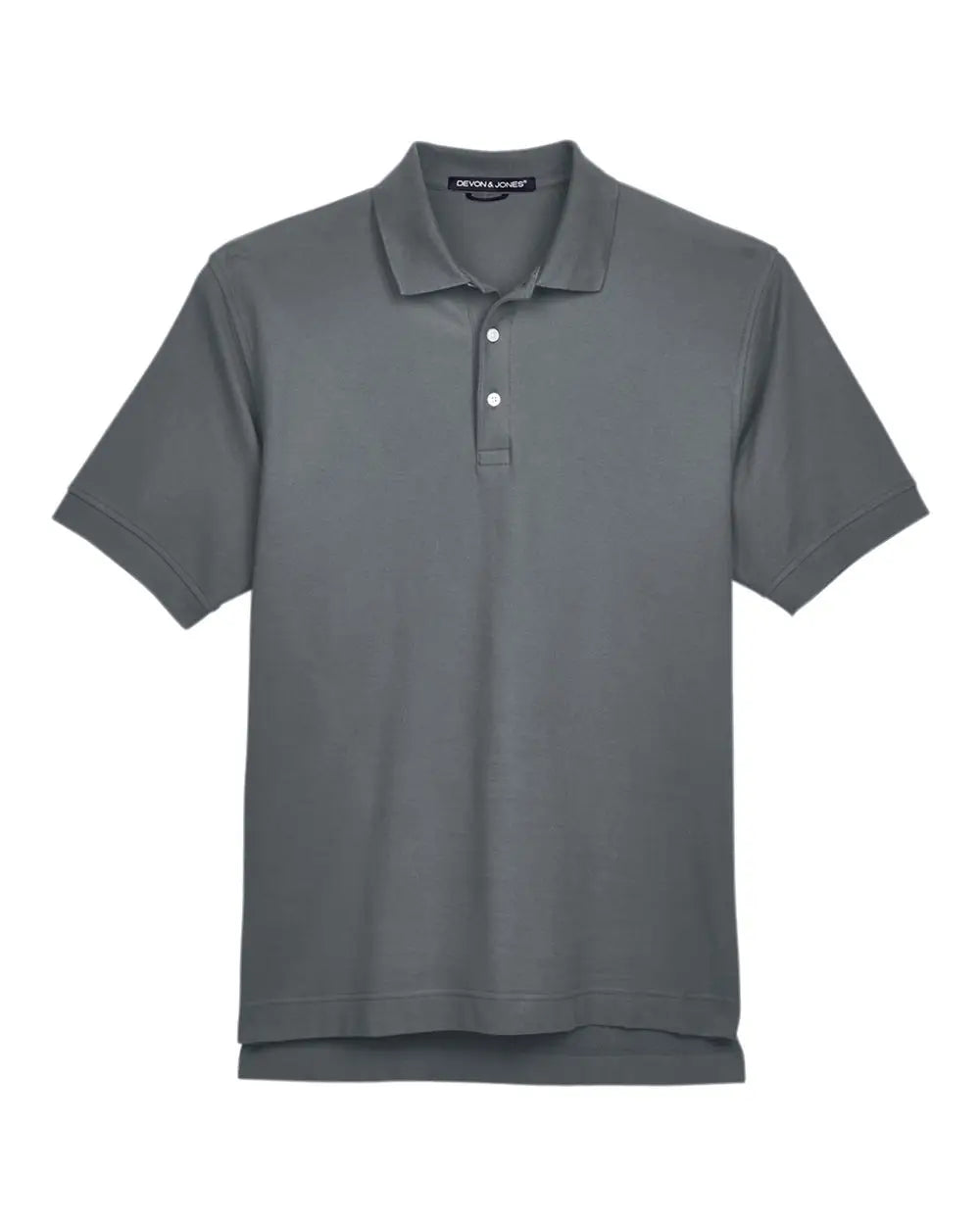 Devon & Jones D100 Men’s Pima Piquã Polo - Graphite