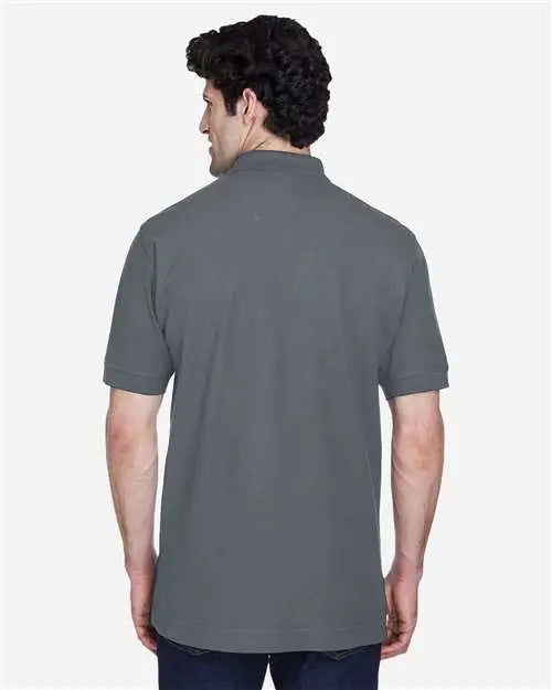 Devon & Jones D100 Men’s Pima Piquã Polo - Graphite