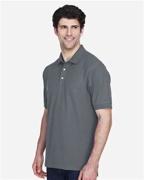 Devon & Jones D100 Men’s Pima Piquã Polo - Graphite