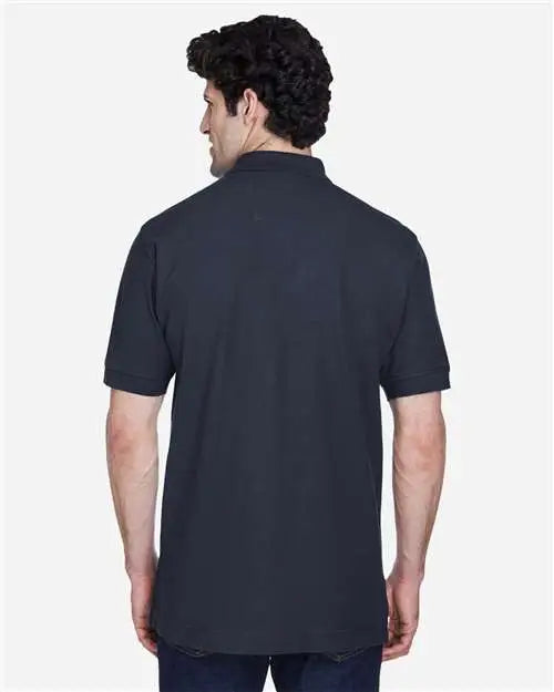Devon & Jones D100 Men’s Pima Piquã Polo - Navy