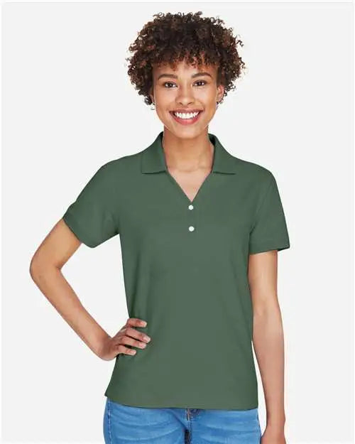 Devon & Jones D100w Women’s Pima Piquã Polo - Dill