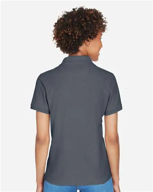Devon & Jones D100w Women’s Pima Piquã Polo - Graphite