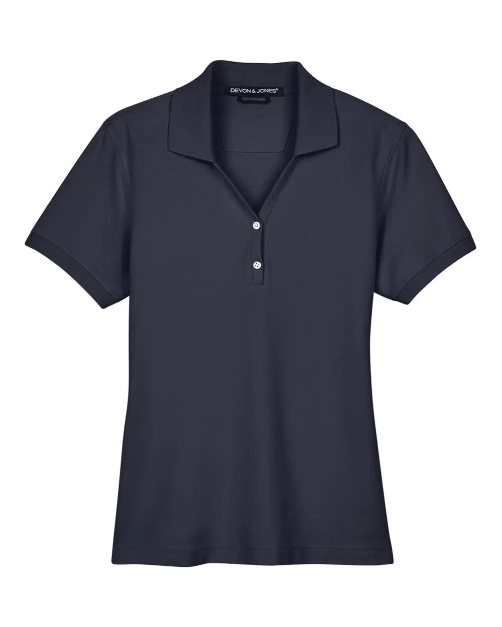 Devon & Jones D100w Women’s Pima Piquã Polo - Navy