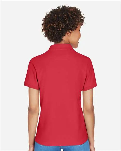 Devon & Jones D100w Women’s Pima Piquã Polo - Red