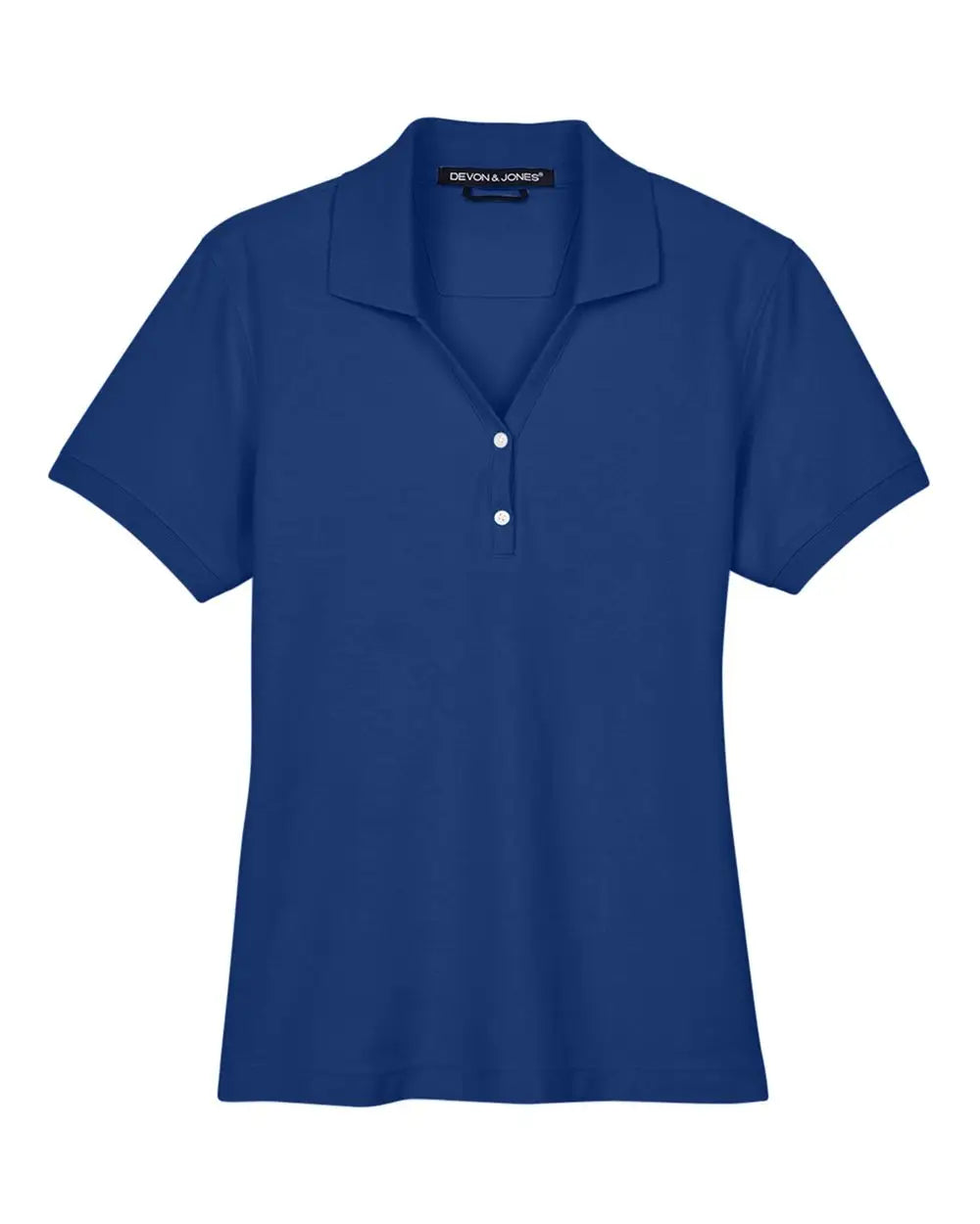 Devon & Jones D100w Women’s Pima Piquã Polo - True Royal