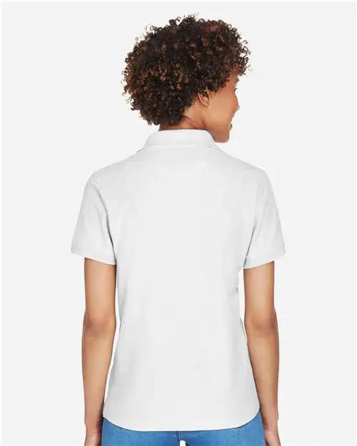 Devon & Jones D100w Women’s Pima Piquã Polo - White