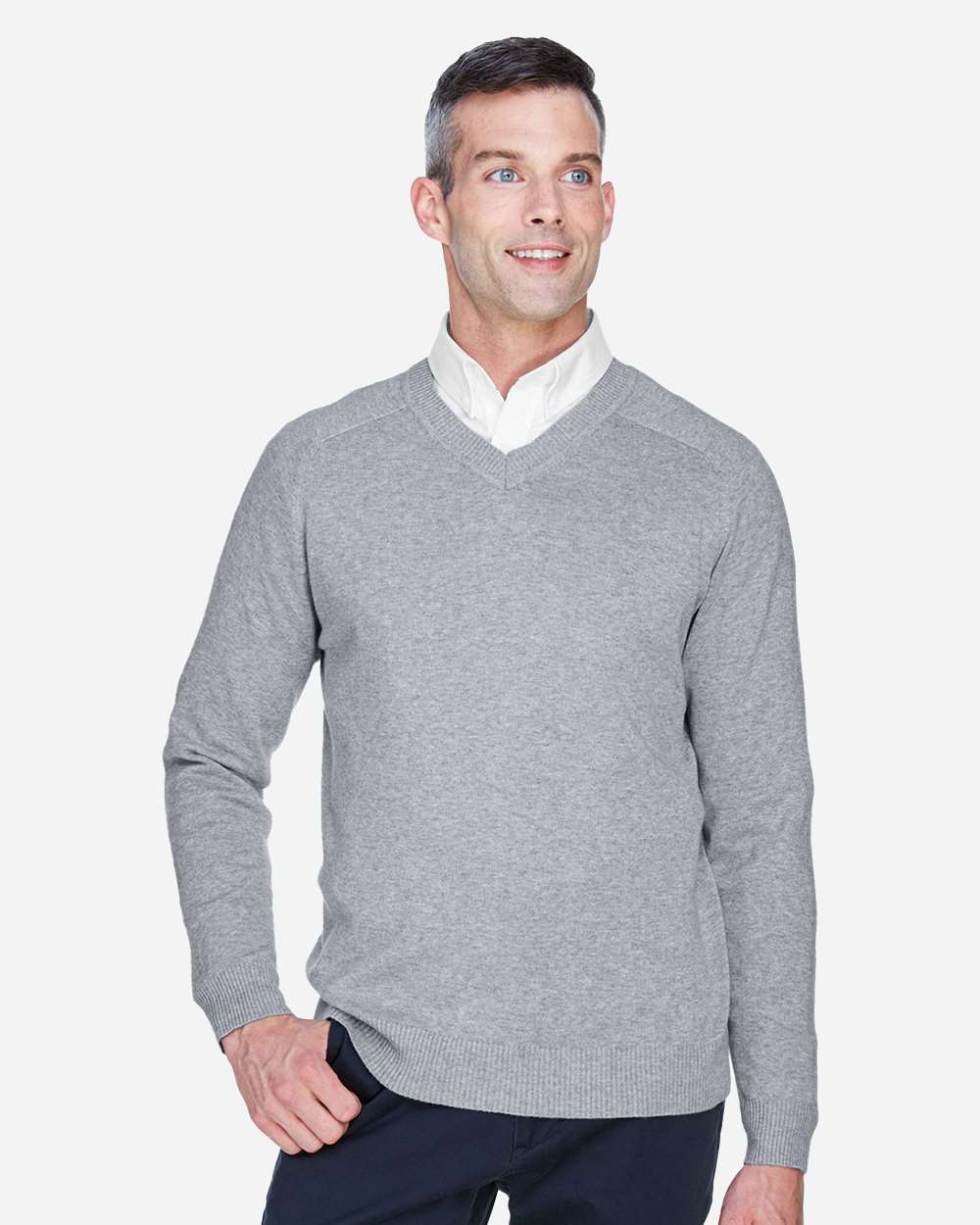 Devon & Jones D475 Men’s V-neck Sweater