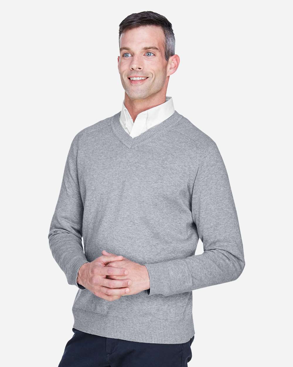 Devon & Jones D475 Men’s V-neck Sweater