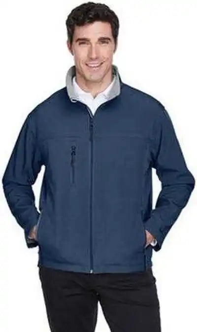 Devon &amp; Jones D995 Men’s Soft Shell Jacket - Navy