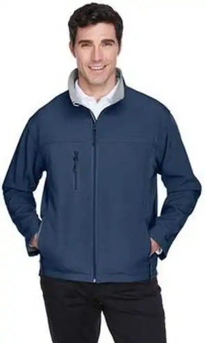 Devon &amp; Jones D995 Men’s Soft Shell Jacket - Navy